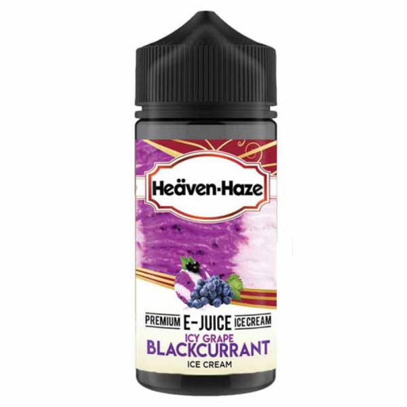 Icy Grape Blackcurrant Ice Cream by Heaven Haze Sh...