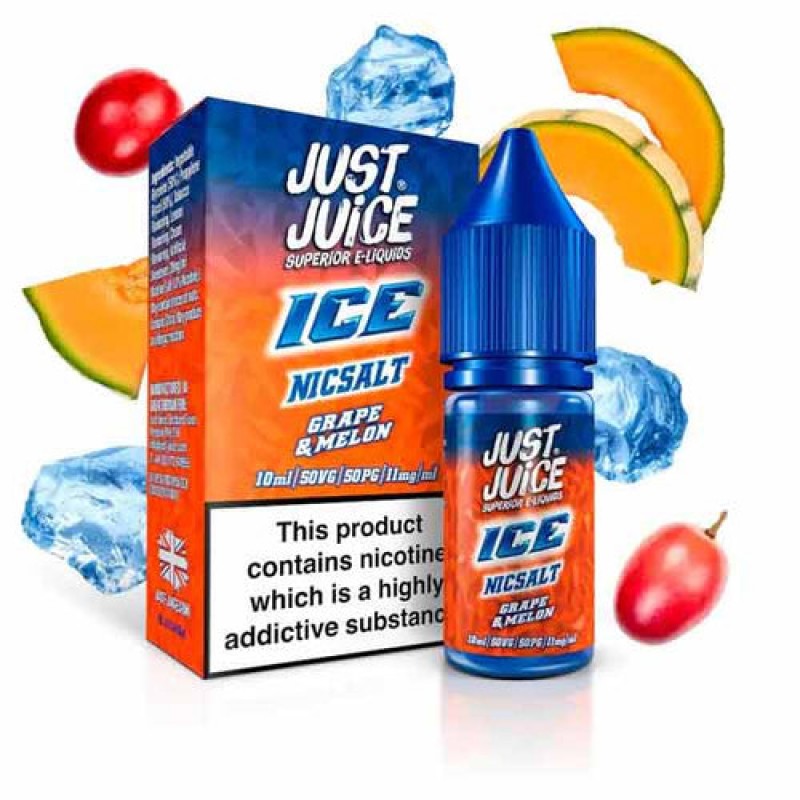 Grape & Melon Ice by Just Juice Salt Nic E-Liquid ...