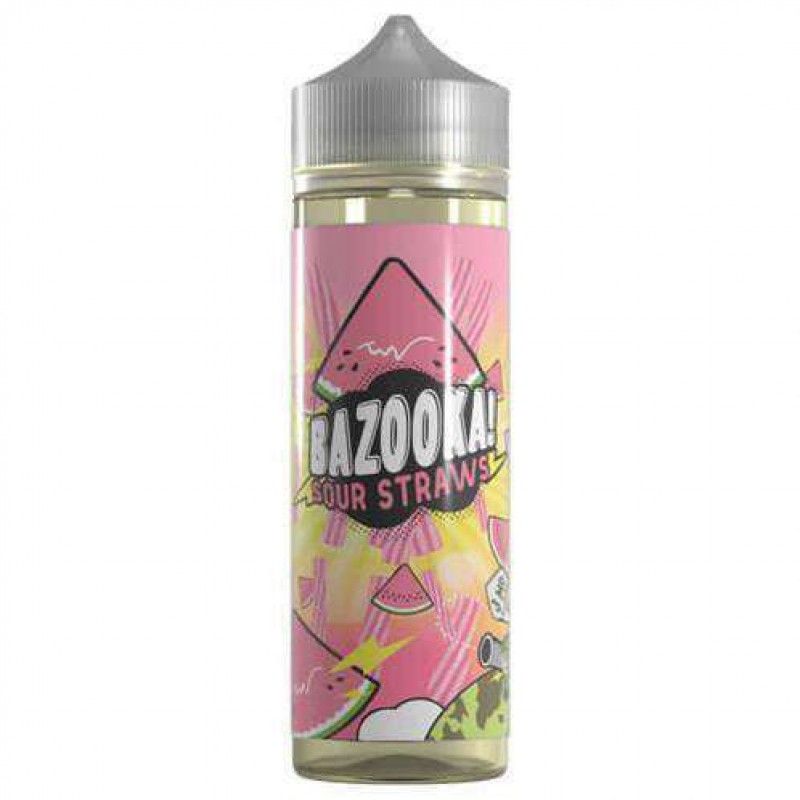 Watermelon Sour Straws – Bazooka - Short Fill 50...