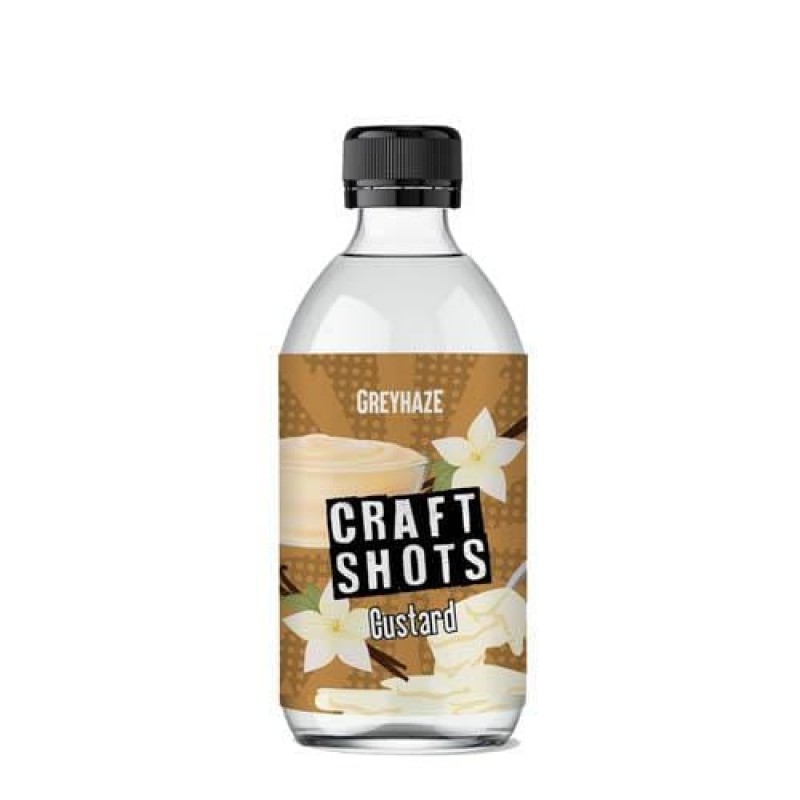 Custard – Craft Shots by Grey Haze 200/50ml Conc...