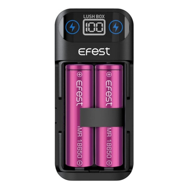 Efest Lush Box Dual 18650 Battery Charger