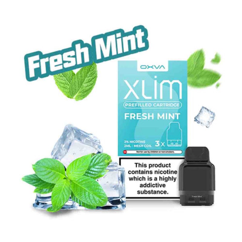 Fresh Mint Oxva Xlim Prefilled Pods