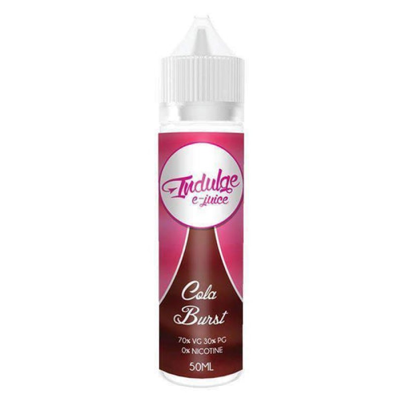 Cola Burst - Indulge E-Juice Short Fill 50ML