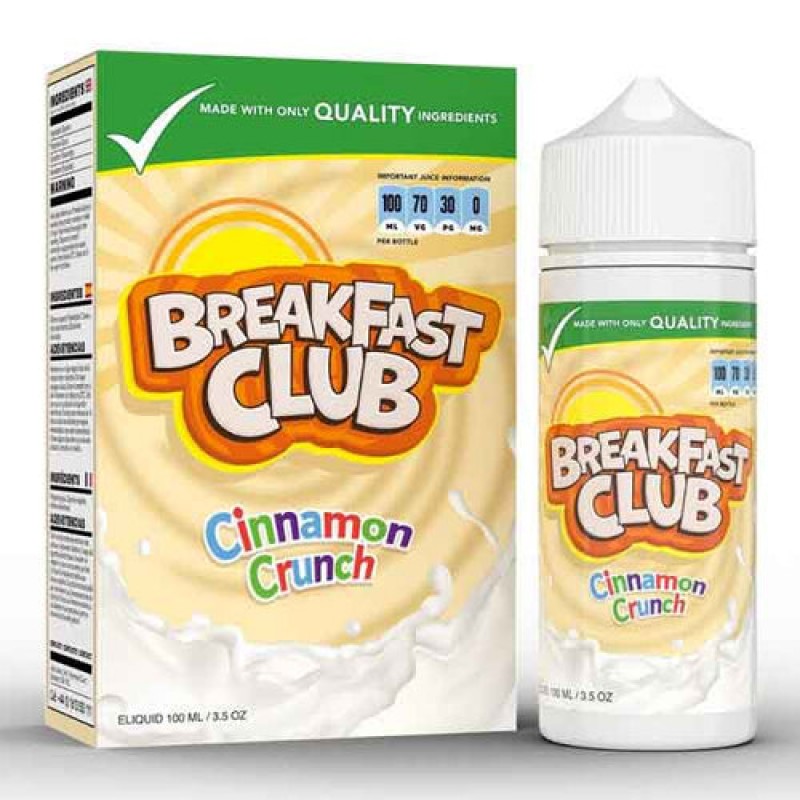 Cinnamon Crunch by Breakfast Club Short Fill 100ml