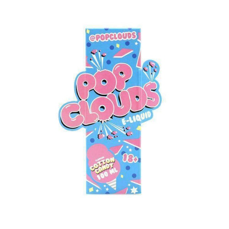 Cotton Candy by Pop Clouds 100ml Short Fill