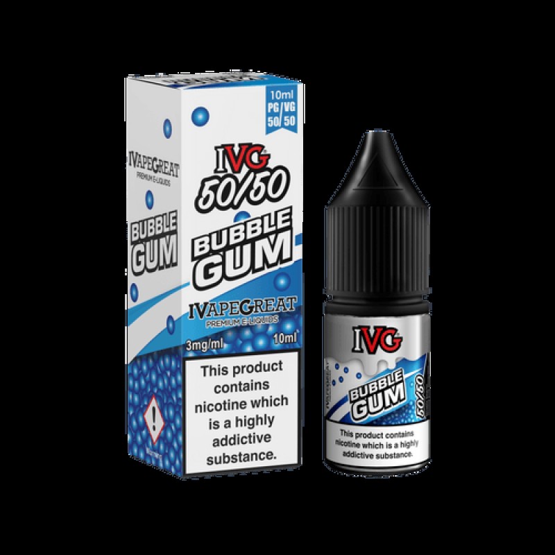 Bubblegum E-Liquid 50/50 by IVG 10ml