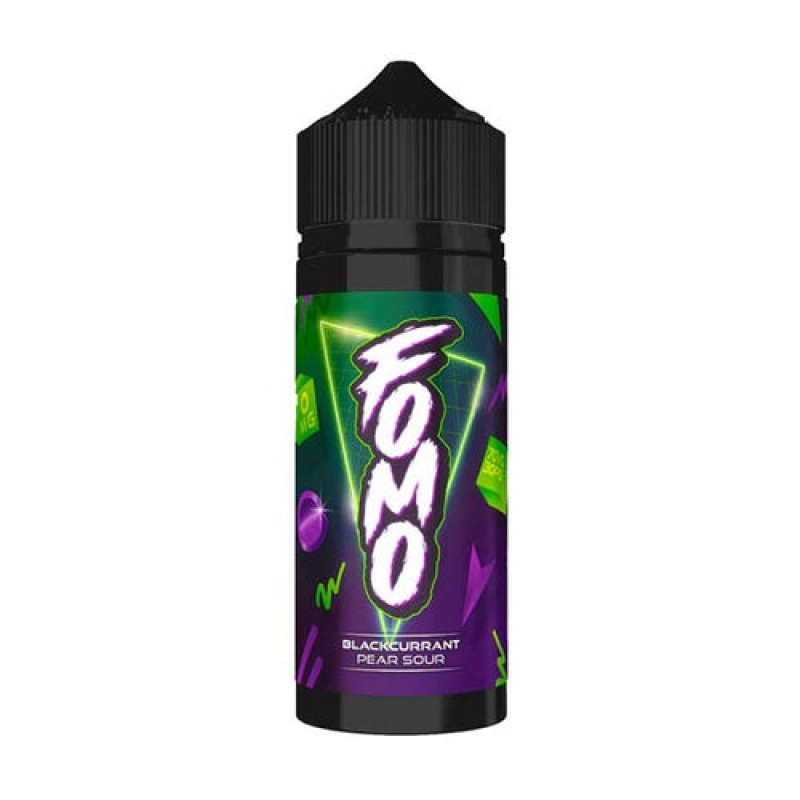 Blackcurrant Pear Soursop by FOMO Short Fill 100ml