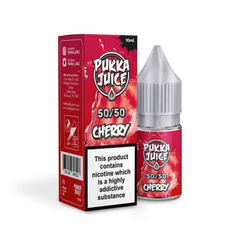 Cherry by Pukka Juice 50/50 E-Liquid 10ml