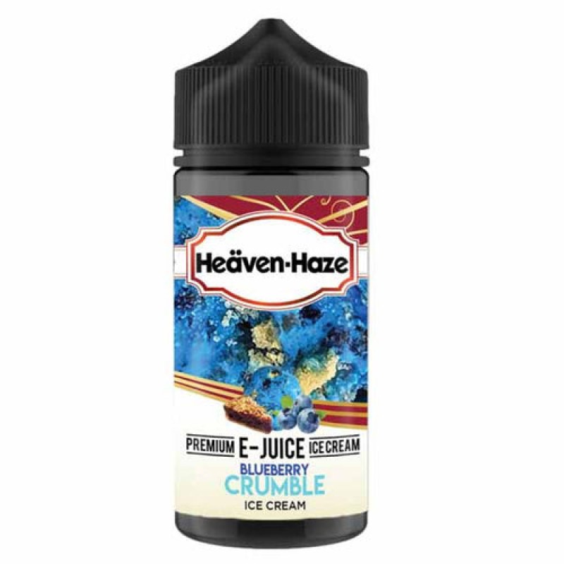 Blueberry Crumble Ice Cream by Heaven Haze Short Fill 100ml