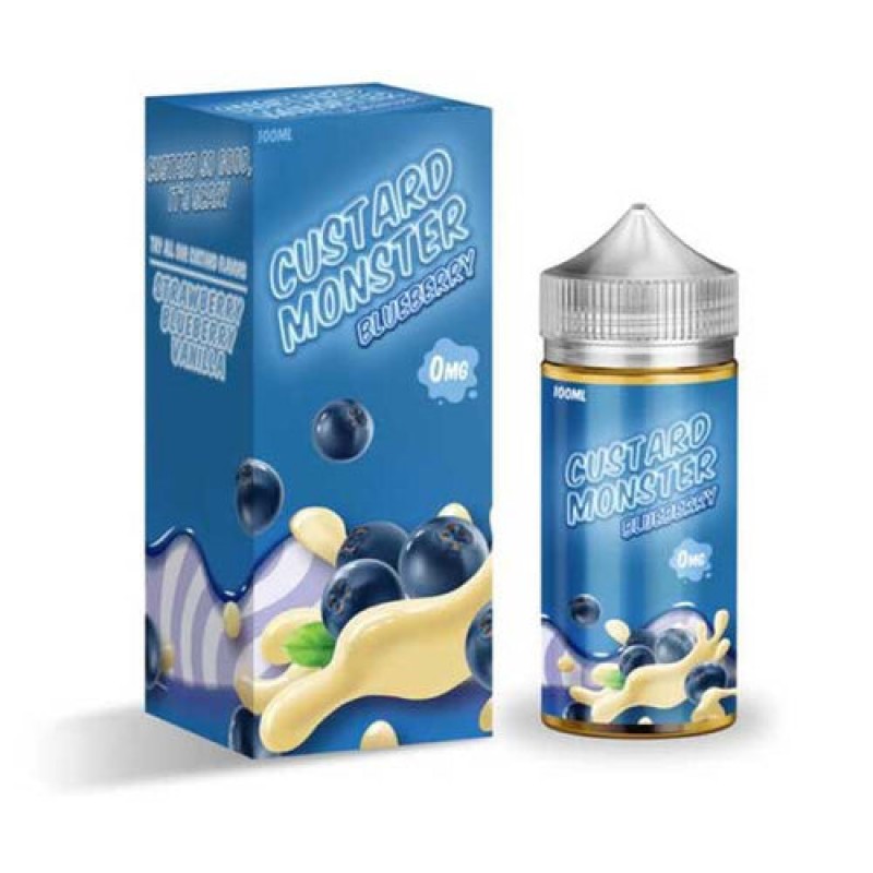 Blueberry by Custard Monster Short Fill 100ml