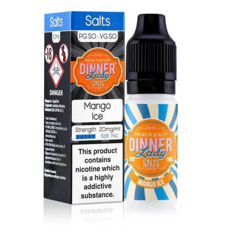 Mango Ice Nic Salt E-Liquid by Dinner Lady