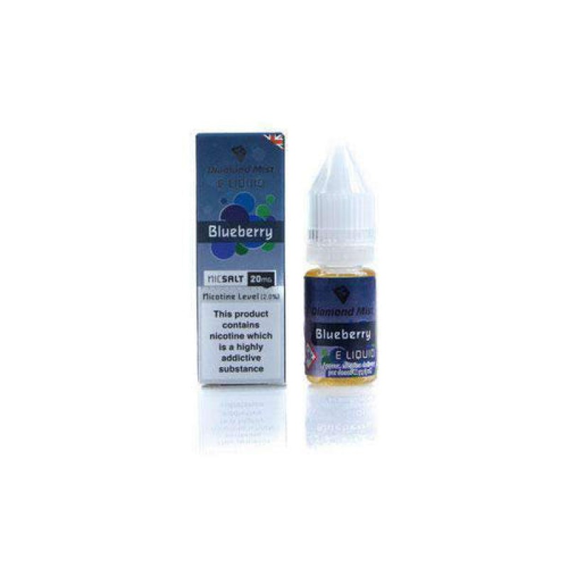 Diamond Mist E-Liquid East Blueberry Nic Salt