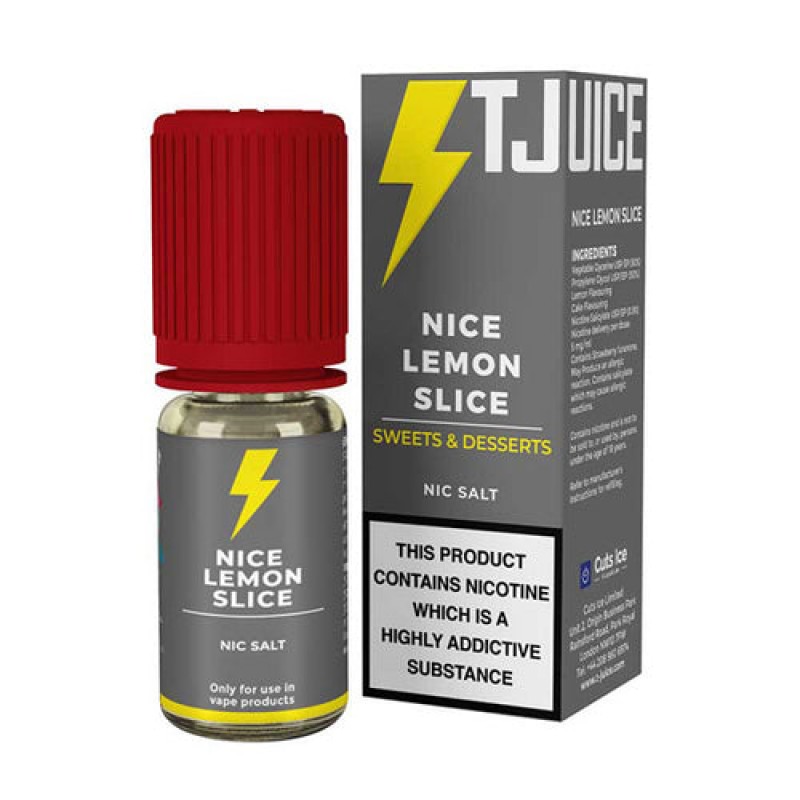 Nice Lemon Slice by T-Juice Nic Salt