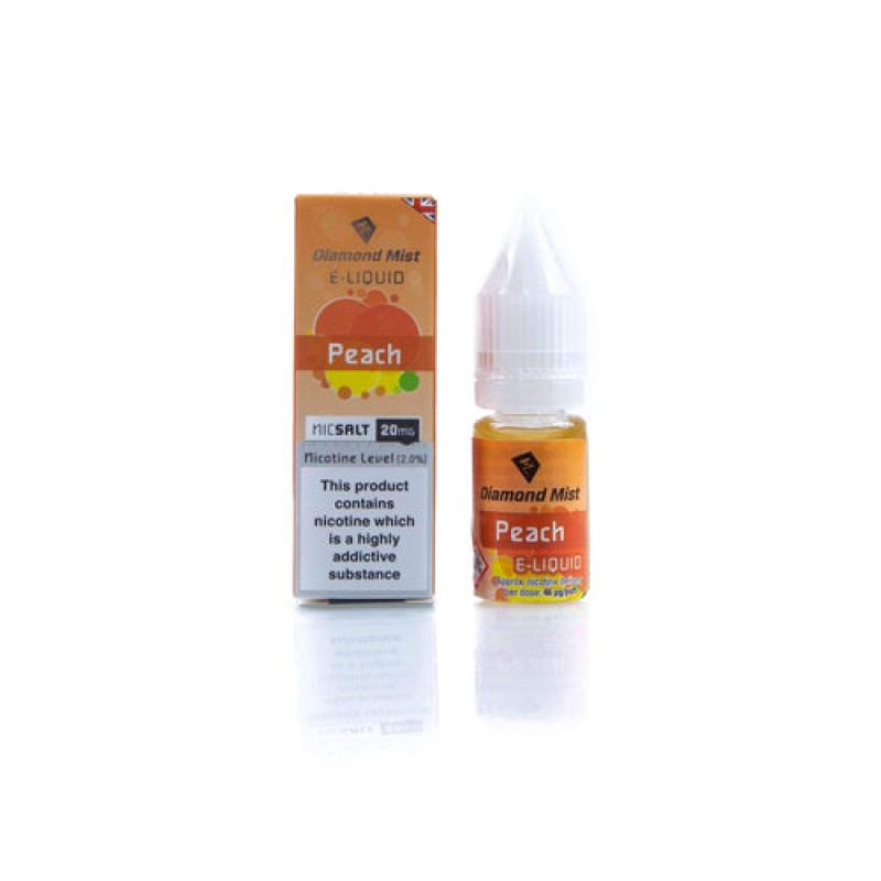 Diamond Mist E-Liquid East Peach Nic Salt