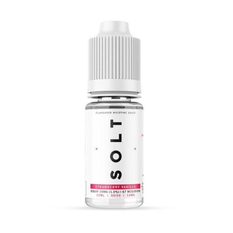 Strawberry Vanilla - SOLT Nic salt E-Liquid - 50/5...