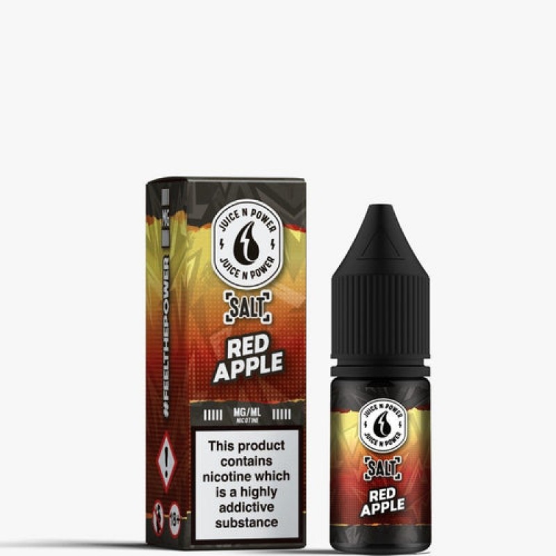 Red Apple Salt Eliquid by Juice N Power 10ml