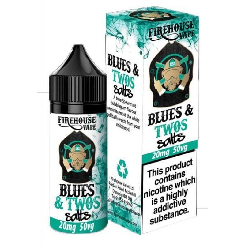 Blues and Twos - Spearmint Bubblegum Nic Salt by F...