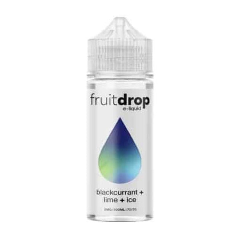 Blackcurrant Lime ICE by Fruit Drop Short Fill 100...