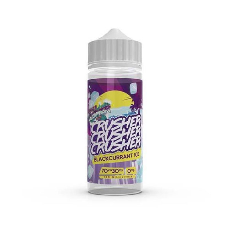 Blackcurrant Ice by Crusher Short Fill 100ml