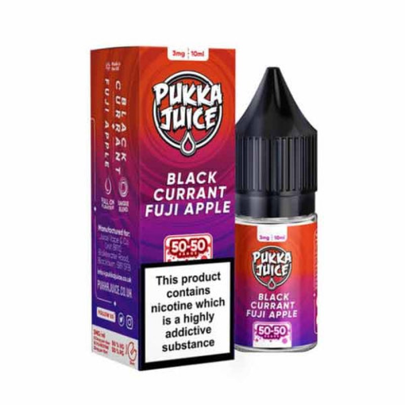 Blackcurrant Fuji Apple by Pukka Juice 50/50 E-Liq...