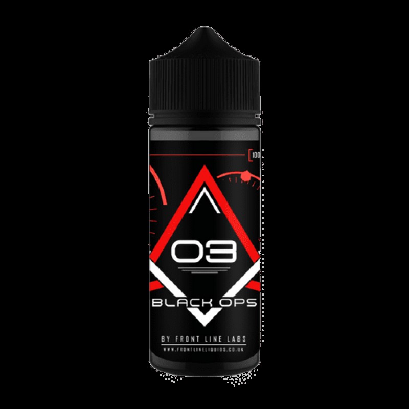 Black Ops Strawberry Custard by Frontline Short Fi...