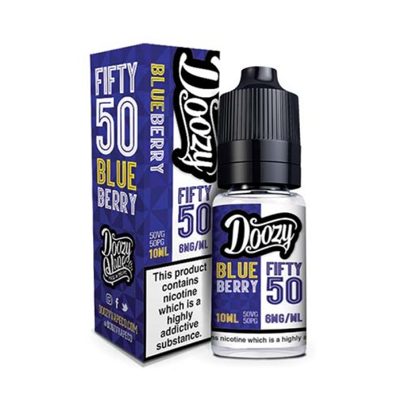 Blueberry 50/50 E-Liquid by Doozy Fifty 50