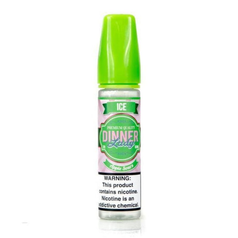 Apple Sours ICE Dinner Lady - Short Fill 50ml