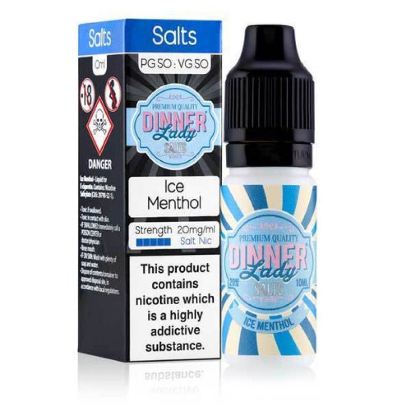 Ice Menthol Nic Salt E-Liquid by Dinner Lady