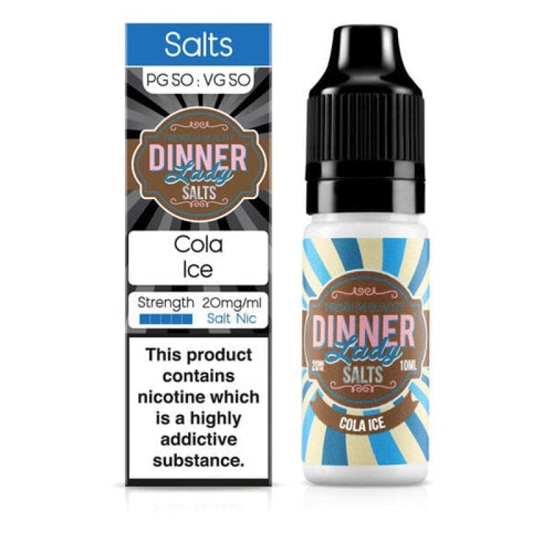 Cola Ice Nic Salt E-Liquid by Dinner Lady