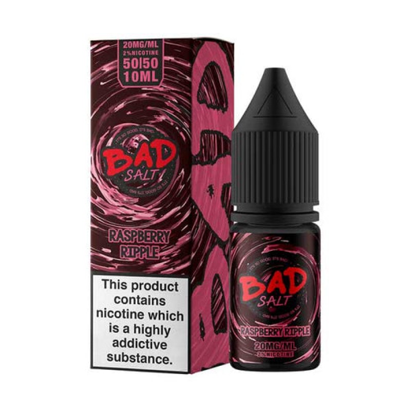 Raspberry Ripple Nic Salt by Bad Juice