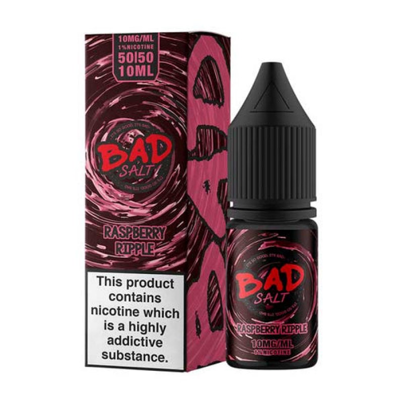 Raspberry Ripple Nic Salt by Bad Juice