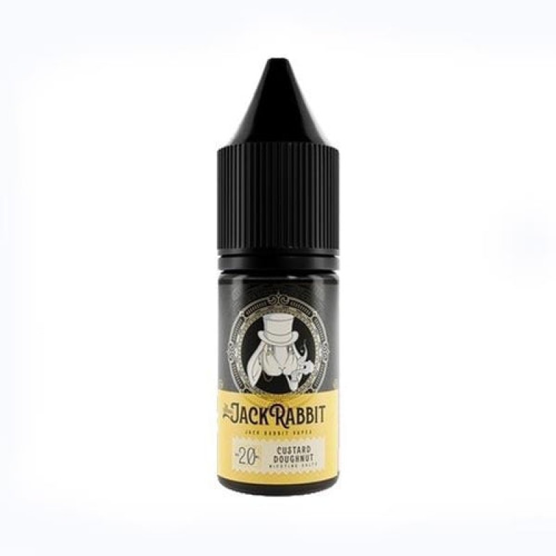 Custard Doughnut Nic Salt E-Liquid by Jack Rabbit