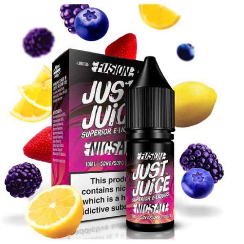 Fusion - Berry Burst & Lemonade by Just Juice Salt...