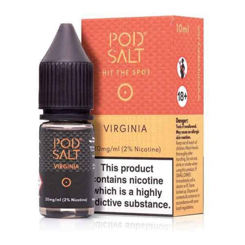 Virginia Nicotine Salt E-Liquid by Pod Salt