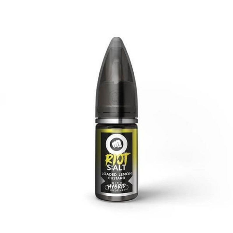 Loaded Lemon Custard Hybrid Nic Salt by Riot Squad