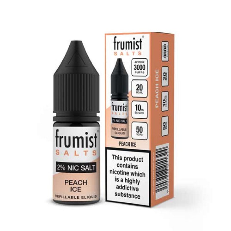 Peach Ice Nic Salt by Frumist