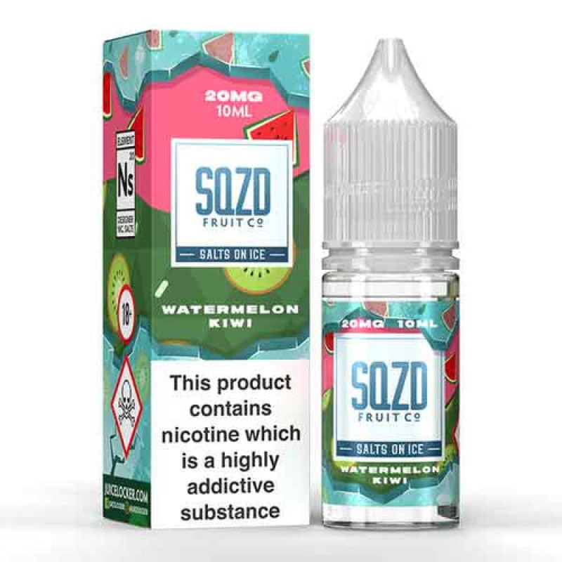 Watermelon Kiwi Nic Salt by SQZD