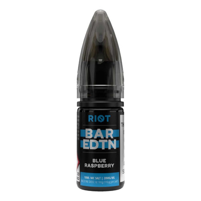 Blue Raspberry Nic Salt by Riot Squad Bar EDTN