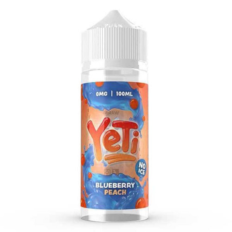 Yeti No Ice Blueberry Peach Short Fill 100ml