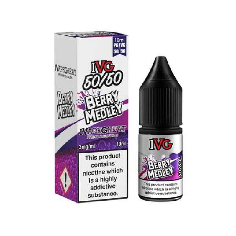 Berry Medley 50/50 E-Liquid by IVG 10ml