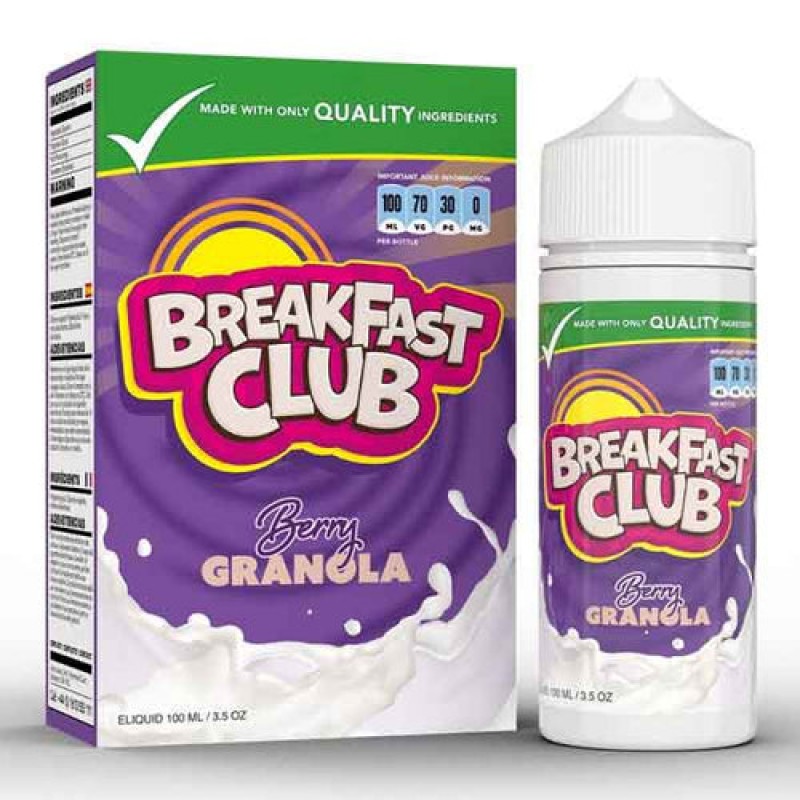 Berry Granola by Breakfast Club Short Fill 100ml