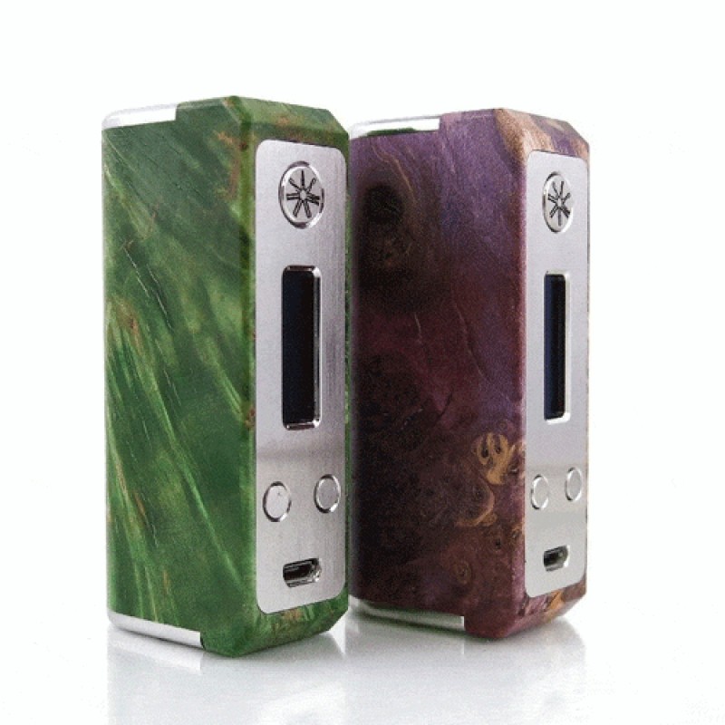 asMODus Silvanusa Stabilized Wood Box Mod 70W