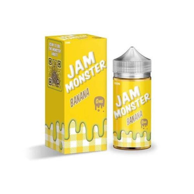 Banana Jam by Jam Monster Short Fill 100ml