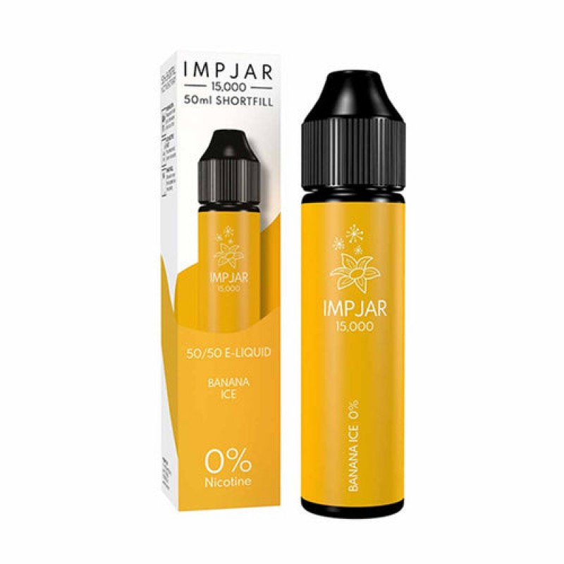 Banana Ice by IMP JAR 50/50 Short Fill 50ml