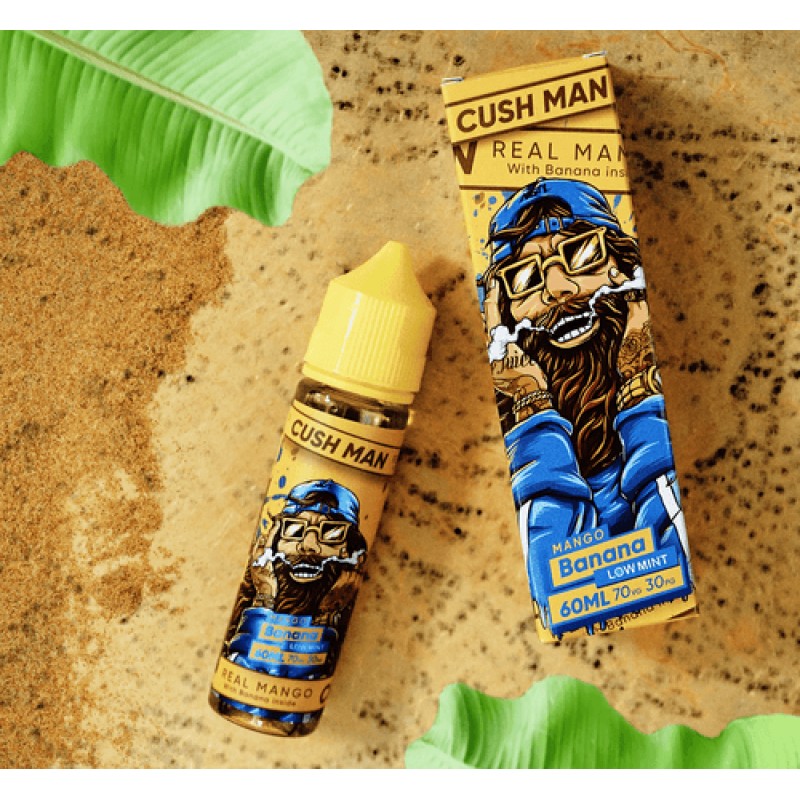 Banana Cush Man Series Low Mint by Nasty Juice Short Fill 50ml