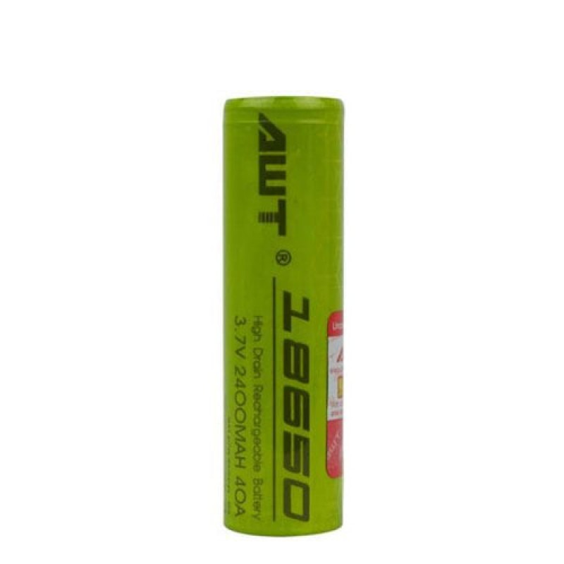 AWT 18650 2400mAh 40A 3.7v Battery