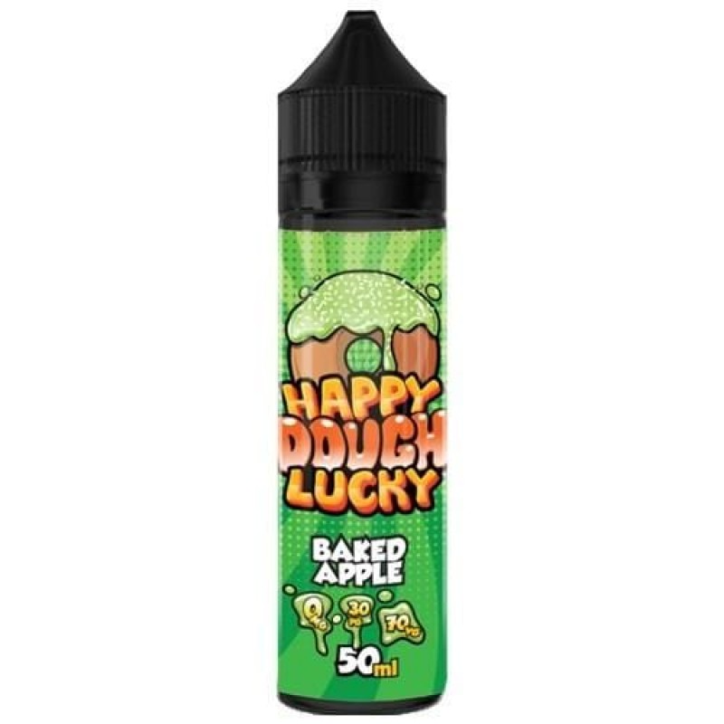 Baked Apple By Happy Dough Lucky Short Fill 50ml