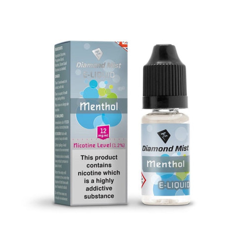 Menthol Diamond Mist E-Liquid 10ml