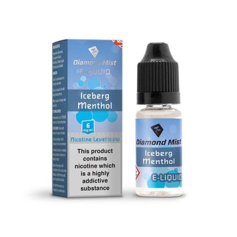 Iceberg Menthol Diamond Mist E-Liquid 10ml