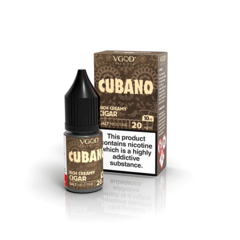 Cubano VGOD Salt Nic E-Liquid 10ml